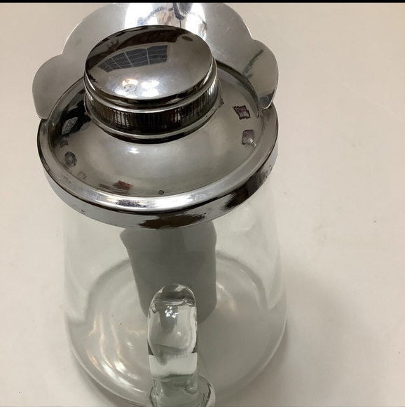 Vintage Gilley Chill It Pitcher ChilliTube Insert Metal MCM Design Water - Picture 5 of 7